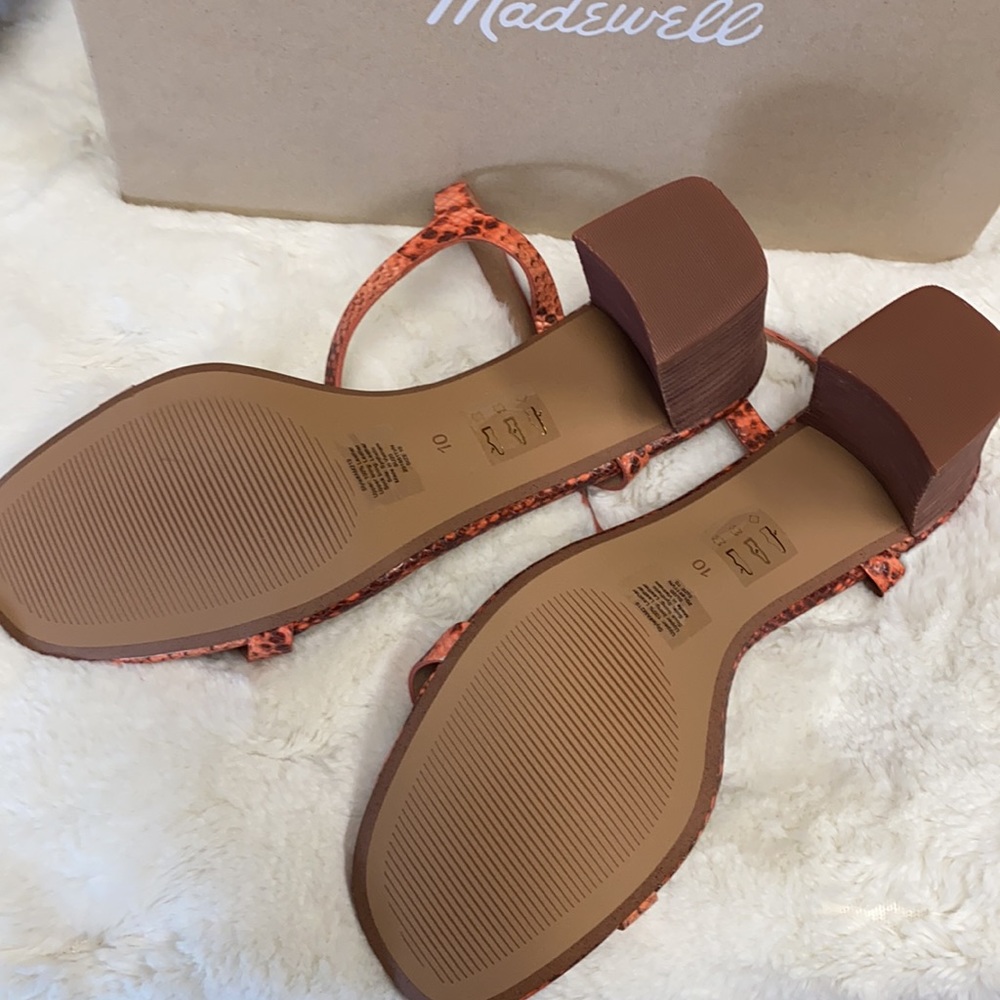 Madewell  Holly Leather Sandals - Picture 3 of 4